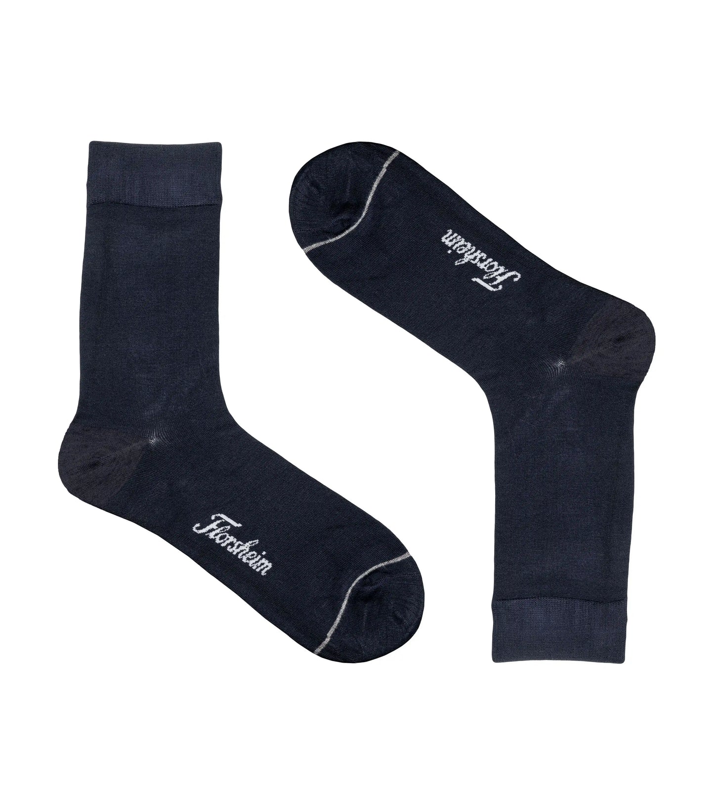 Florsheim 3-Pack Bamboo Solid Solid Mens Crew Dress Socks