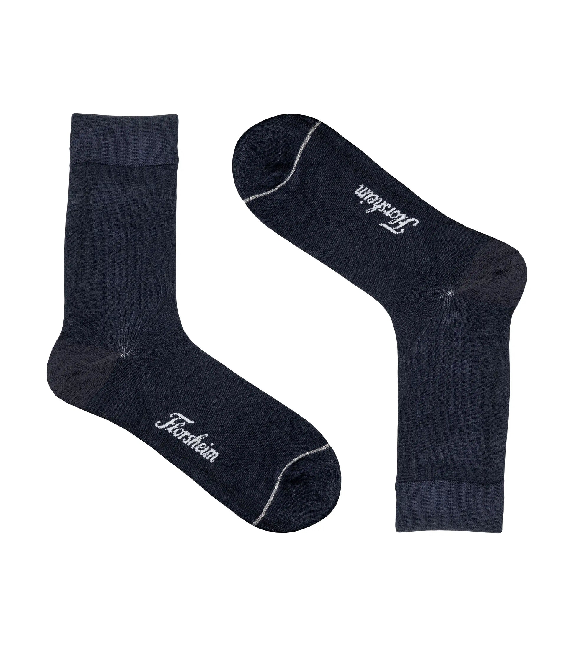 Florsheim 3-Pack Bamboo Solid Solid Mens Crew Dress Socks