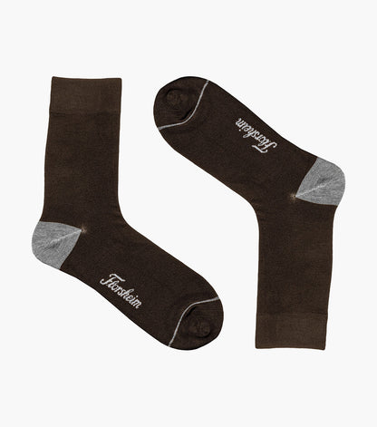 Florsheim Bamboo Flat Mens Crew Dress Socks