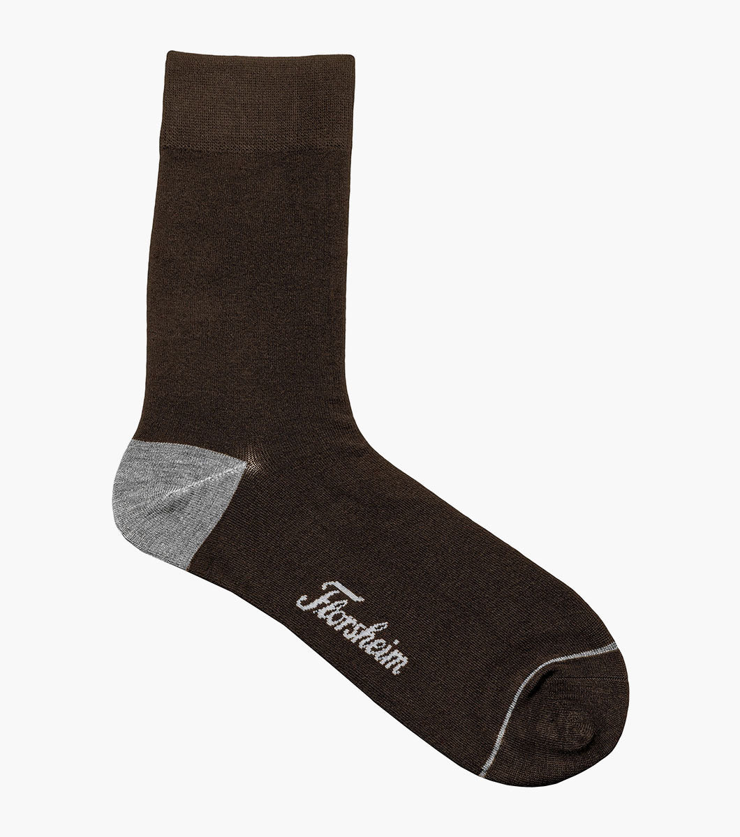 Florsheim Bamboo Flat Mens Crew Dress Socks