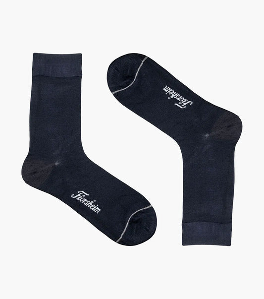 Florsheim Bamboo Flat Mens Crew Dress Socks