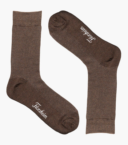 Florsheim Pindot Mens Crew Dress Socks