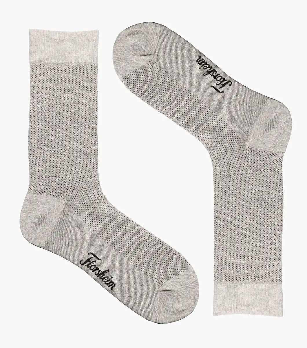 Florsheim Pindot Mens Crew Dress Socks