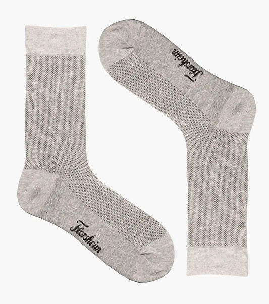 Florsheim Pindot Mens Crew Dress Socks