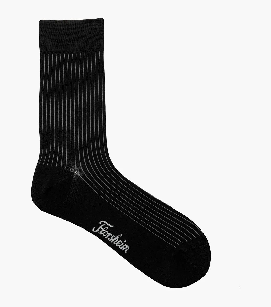Florsheim Ribbed Mens Crew Dress Socks