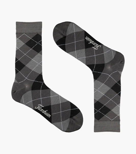 Florsheim Diamonds  Mens Crew Dress Socks
