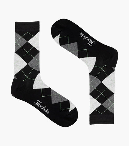Florsheim Argyle Mens Crew Dress Socks