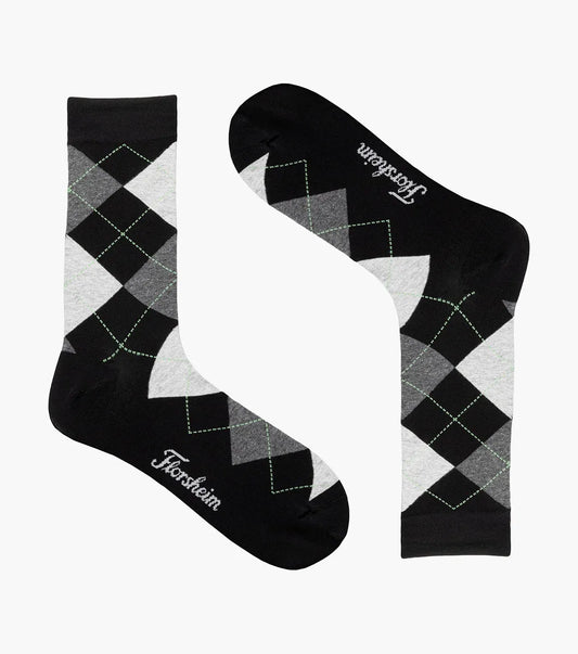 Florsheim Argyle Mens Crew Dress Socks