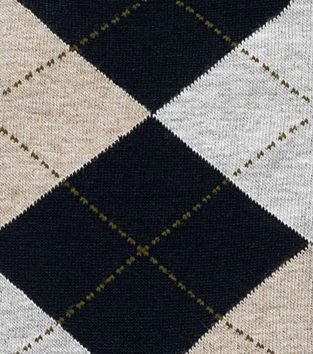 Florsheim Argyle Mens Crew Dress Socks