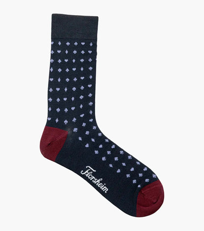 Florsheim Poker Mens Crew Dress Socks