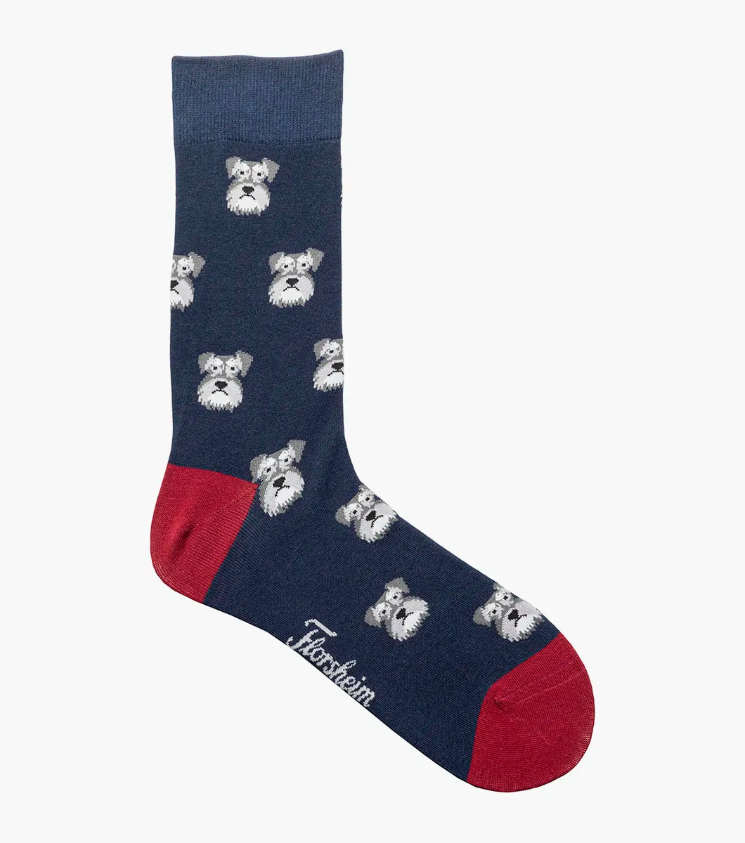 Florsheim Schnauzer Mens Crew Dress Socks
