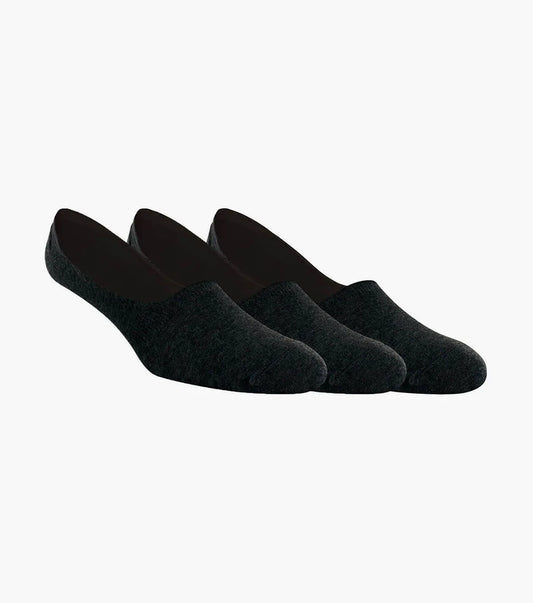Florsheim 3-Pack Hidden Socks Mens Big + Tall No Show Socks