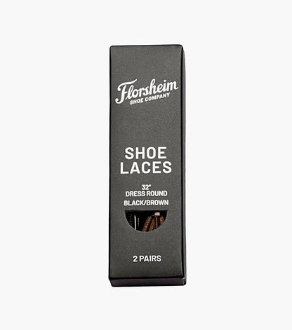 Florsheim Shoe Laces Dress Round Black-Brown 32