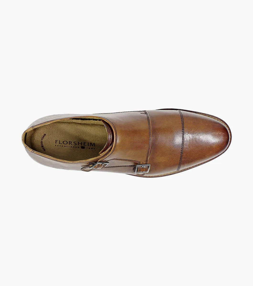 Florsheim Montinaro Cap Toe Monk Strap