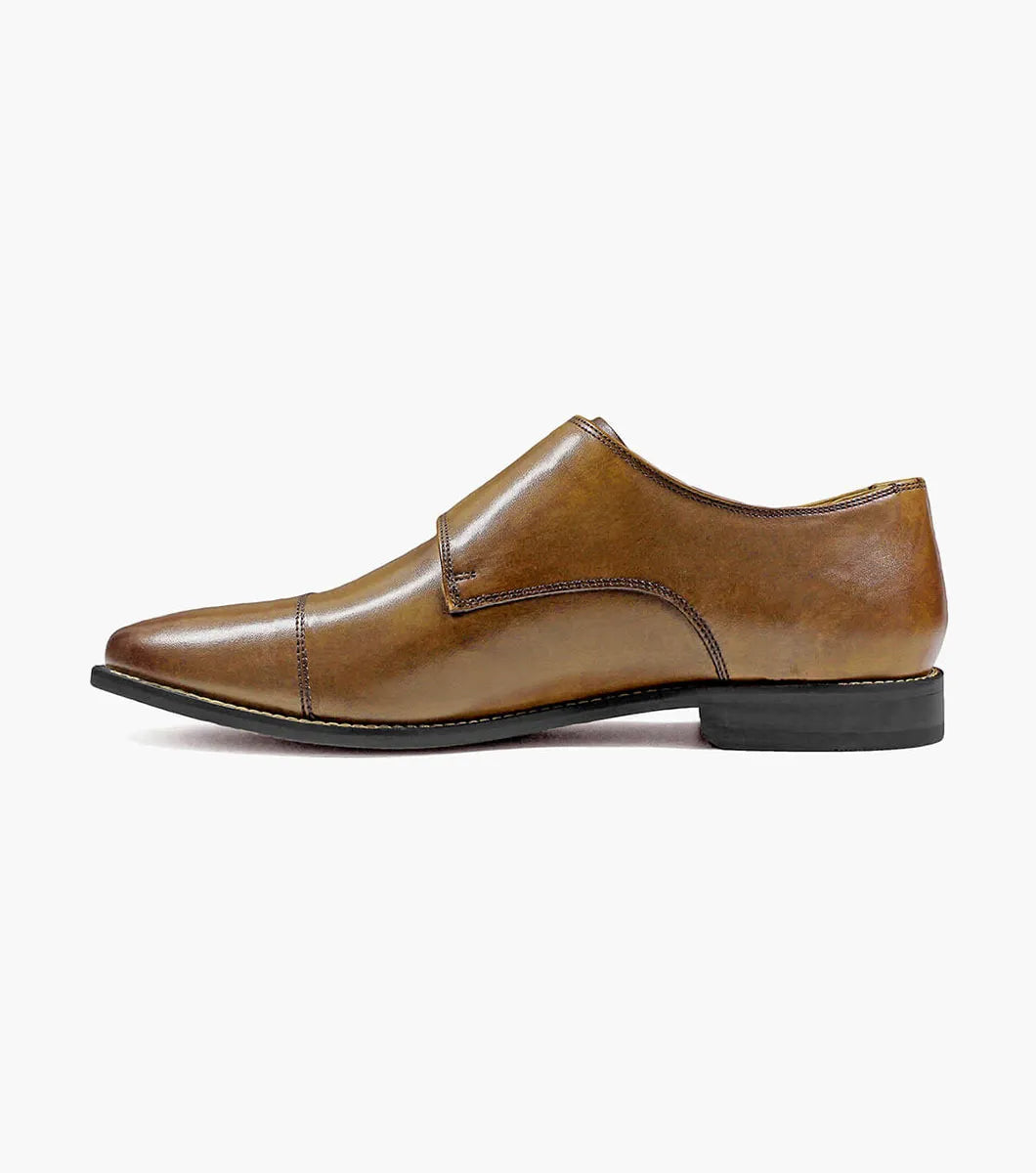 Florsheim Montinaro Cap Toe Monk Strap
